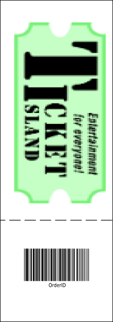 Christmas Angel Raffle Ticket 001 Product Back