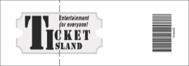 Black and White New Year's Raffle Ticket 001 Product Back