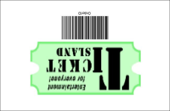 Mas Cervezas Drink Ticket Product Back