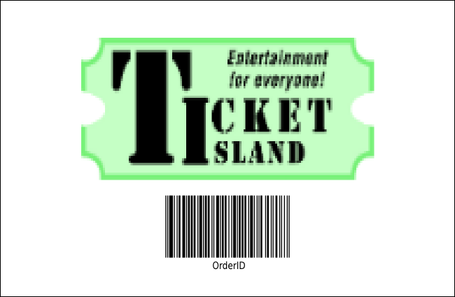 Hip Hop Red Drink Ticket Product Back