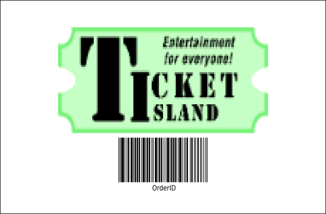Mixed Martial Arts Drink Ticket Product Back