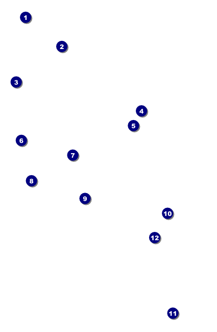 Atlanta Drink Ticket Front Field Markers