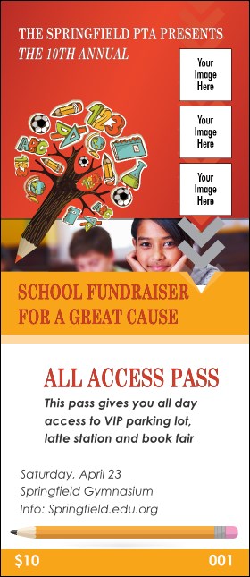 Fundraiser for Education VIP Pass