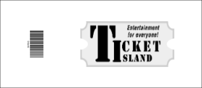 Aloha VIP Pass (black and white) Product Back