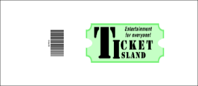 Hip Hop Green VIP Ticket Product Back