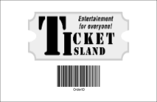 Fine Art Drink Ticket Product Back