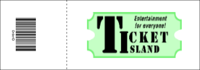 Auto Racing Raffle Ticket Product Back