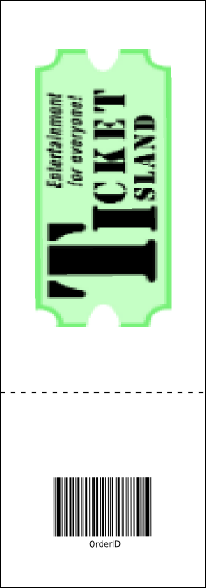 Sacramento Raffle Ticket Product Back