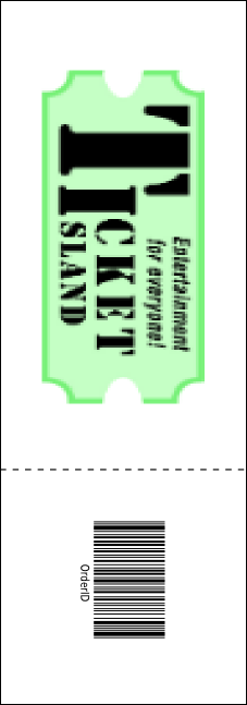 Blues Raffle Ticket Product Back