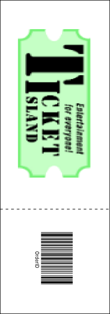 Fish Fry Raffle Ticket Product Back
