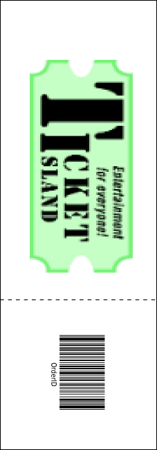 Indian Music Raffle Ticket Product Back