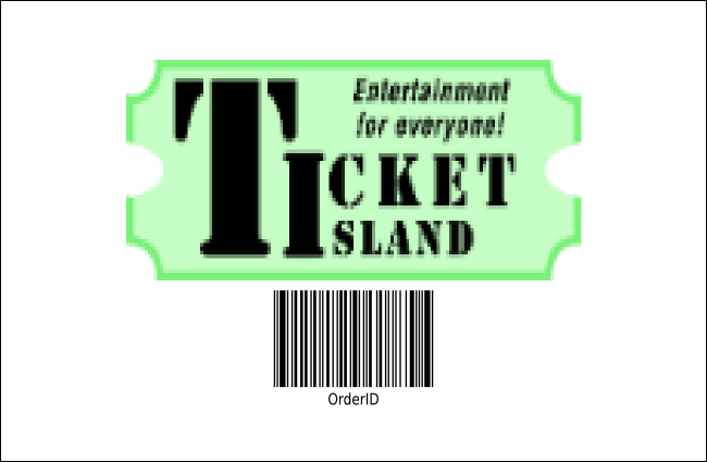 Hip Hop Graffiti Drink Ticket Product Back