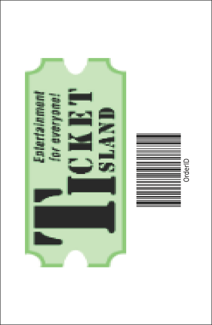 Skating Party Drink Ticket Product Back