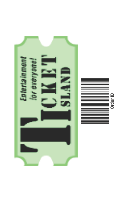 LGBT Pride Drink Ticket Product Back